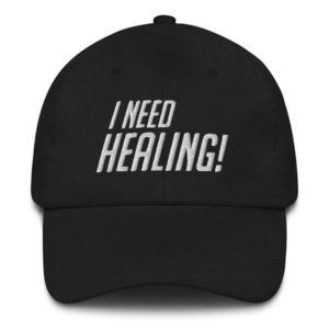 Overwatch I need Healing Dad hat